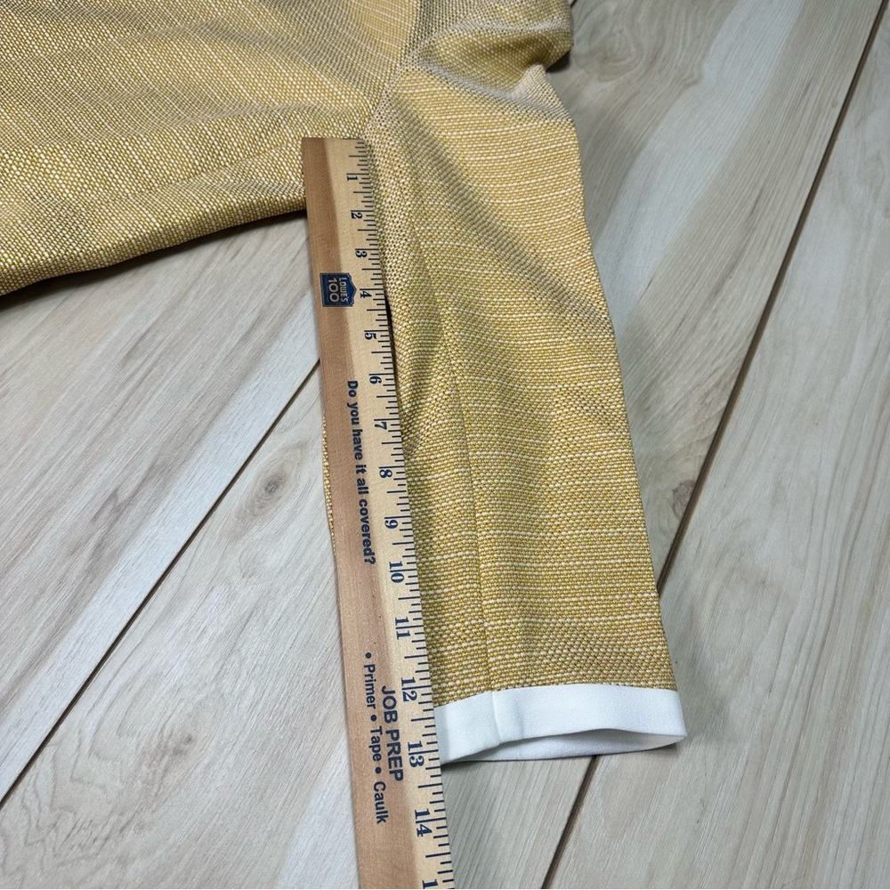 NWT Kasper Blazer Women’s Size 10 Butterscotch Vanilla Ice Work Career Jacket - Picture 10 of 12